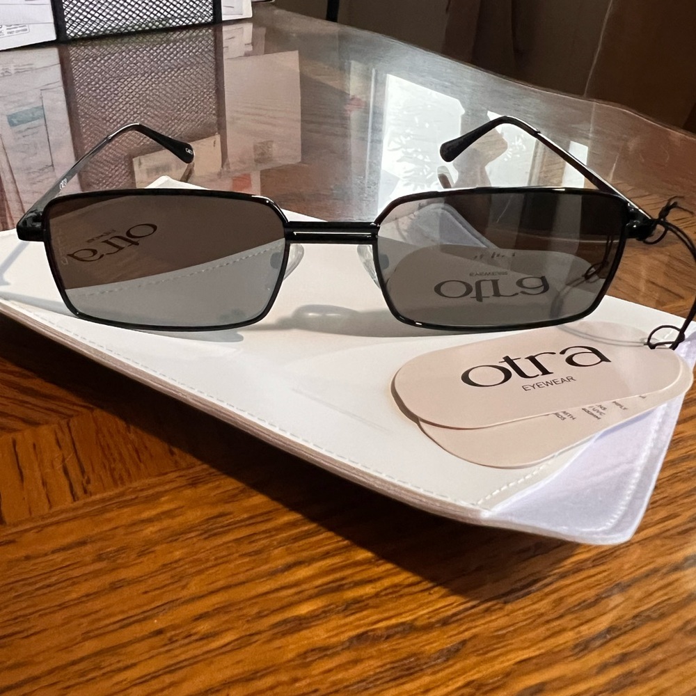 Otra Eyewear Black Sunglasses